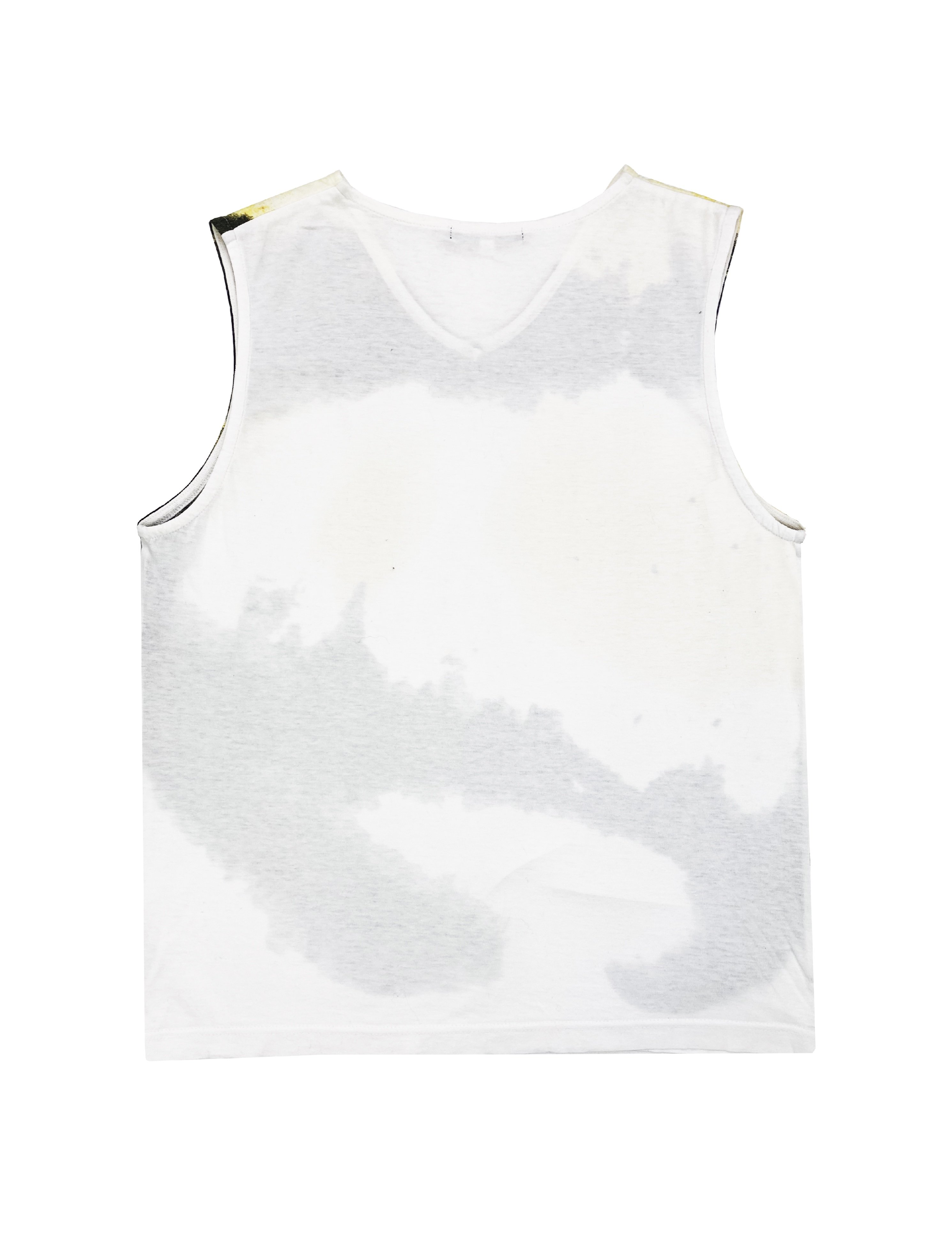 SS99 Alexander McQueen Robotic Spray Paint Neon Tank Top | Reissue