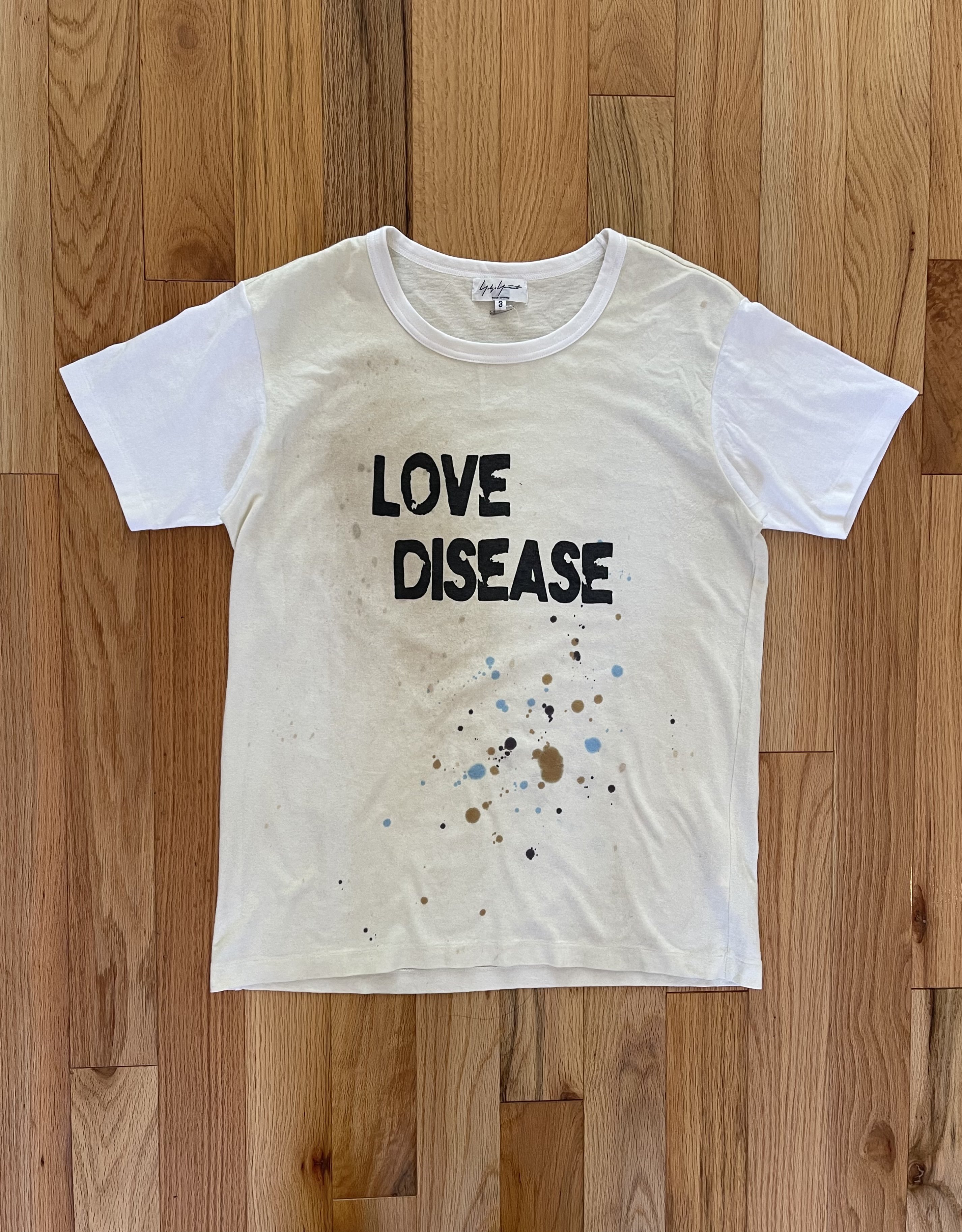 Yohji Yamamoto Love Disease Graphic T-Shirt | Reissue: Buy & Sell