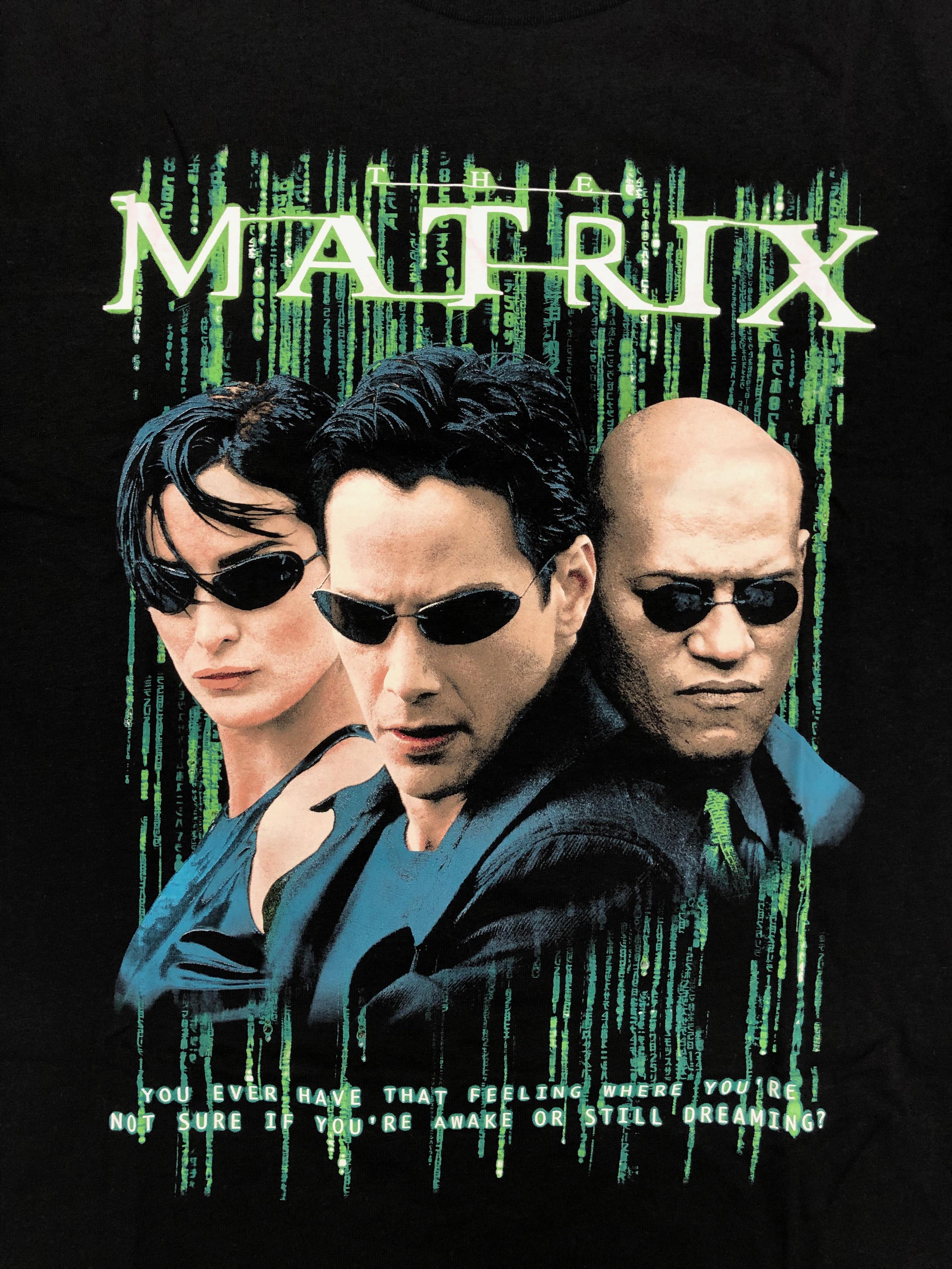 Rare 1999 The Matrix Movie Promo Shirt Official Licensed | Reissue