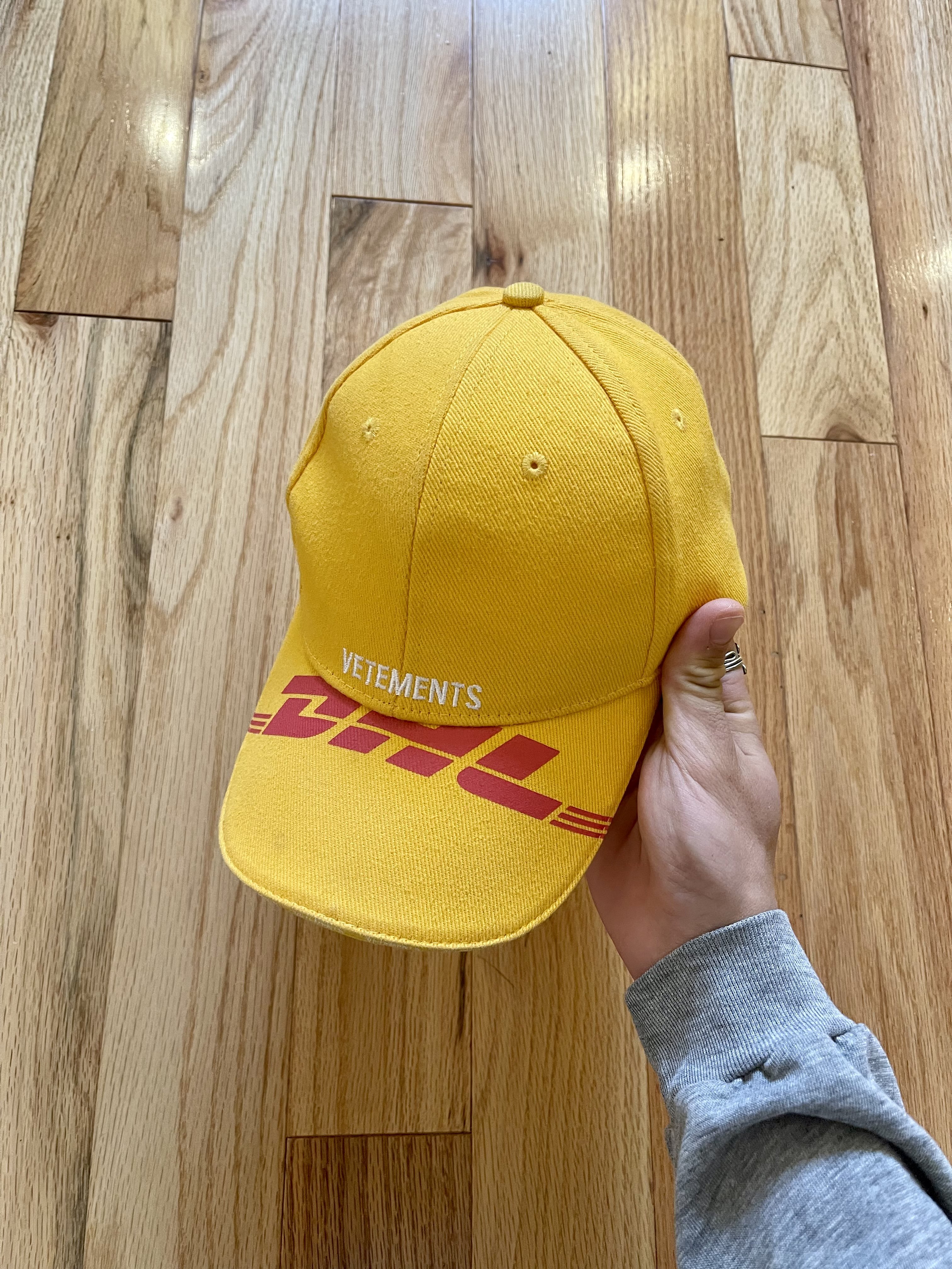 SS2018 Vetements DHL Strap Back Hat | Reissue: Buy & Sell Designer