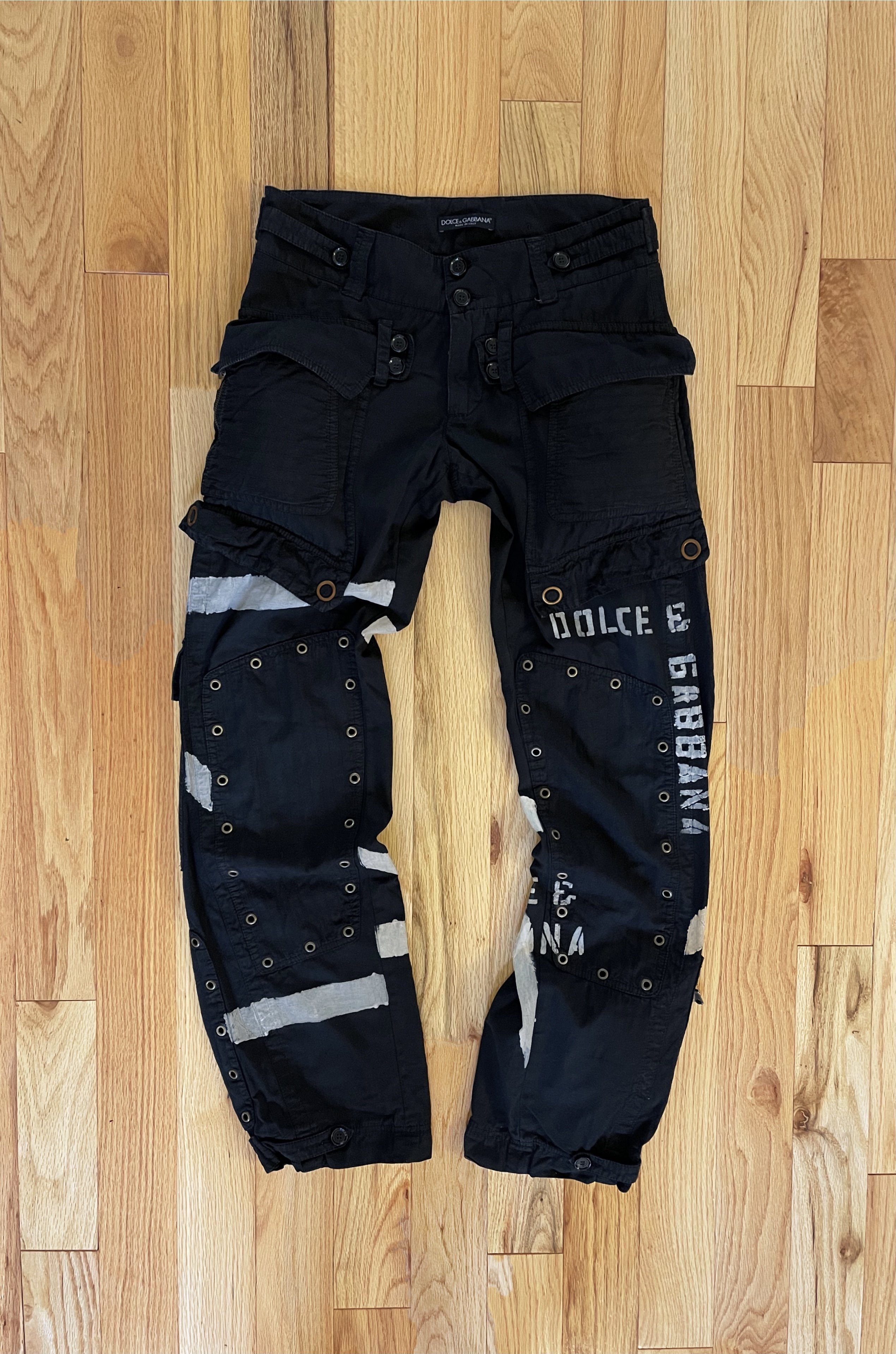 number nine 2004AW tribal heart camo bondage pants | Reissue: Buy 