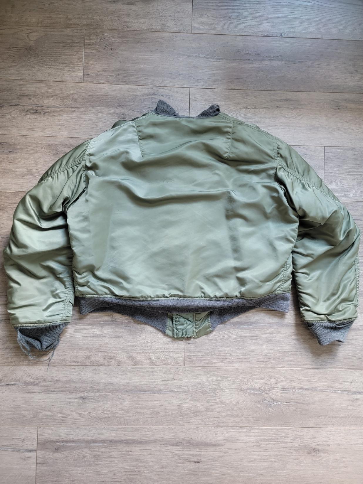 MA-1 ジャケット80s archive unknown alpha Vintage 80s Alpha Industries MA-1 Bomber Jacket Full Zip