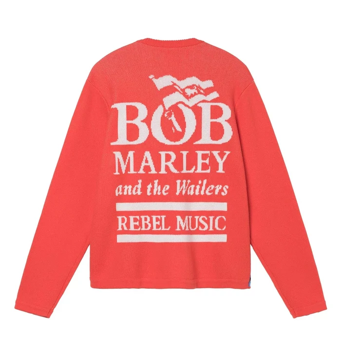 Stussy Bob Marley and the Wailers Knitted Crewneck | Reissue: Buy 