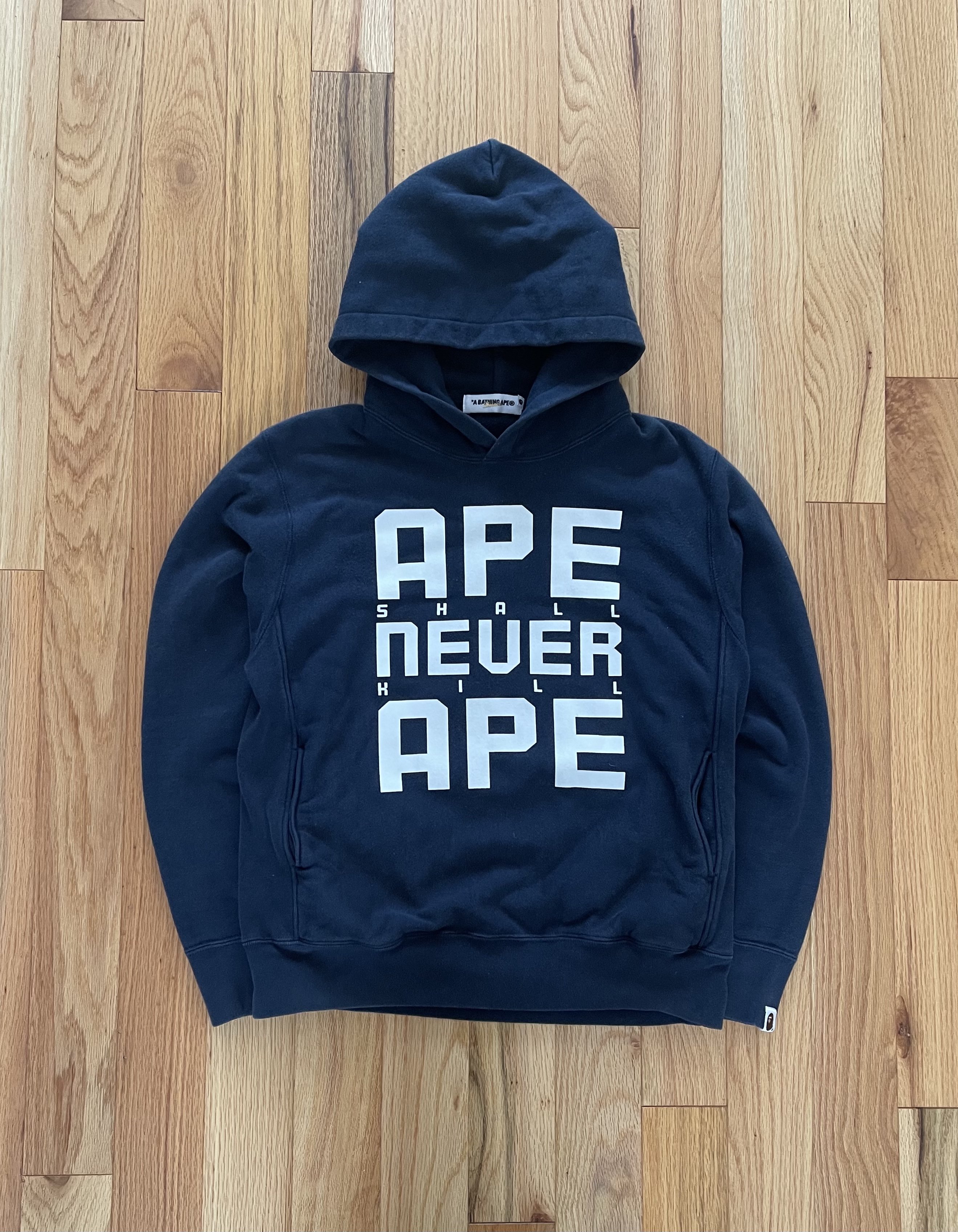 Bape “Ape Shall Never Kill Ape” Hoodie | Reissue: Buy & Sell Designer ...
