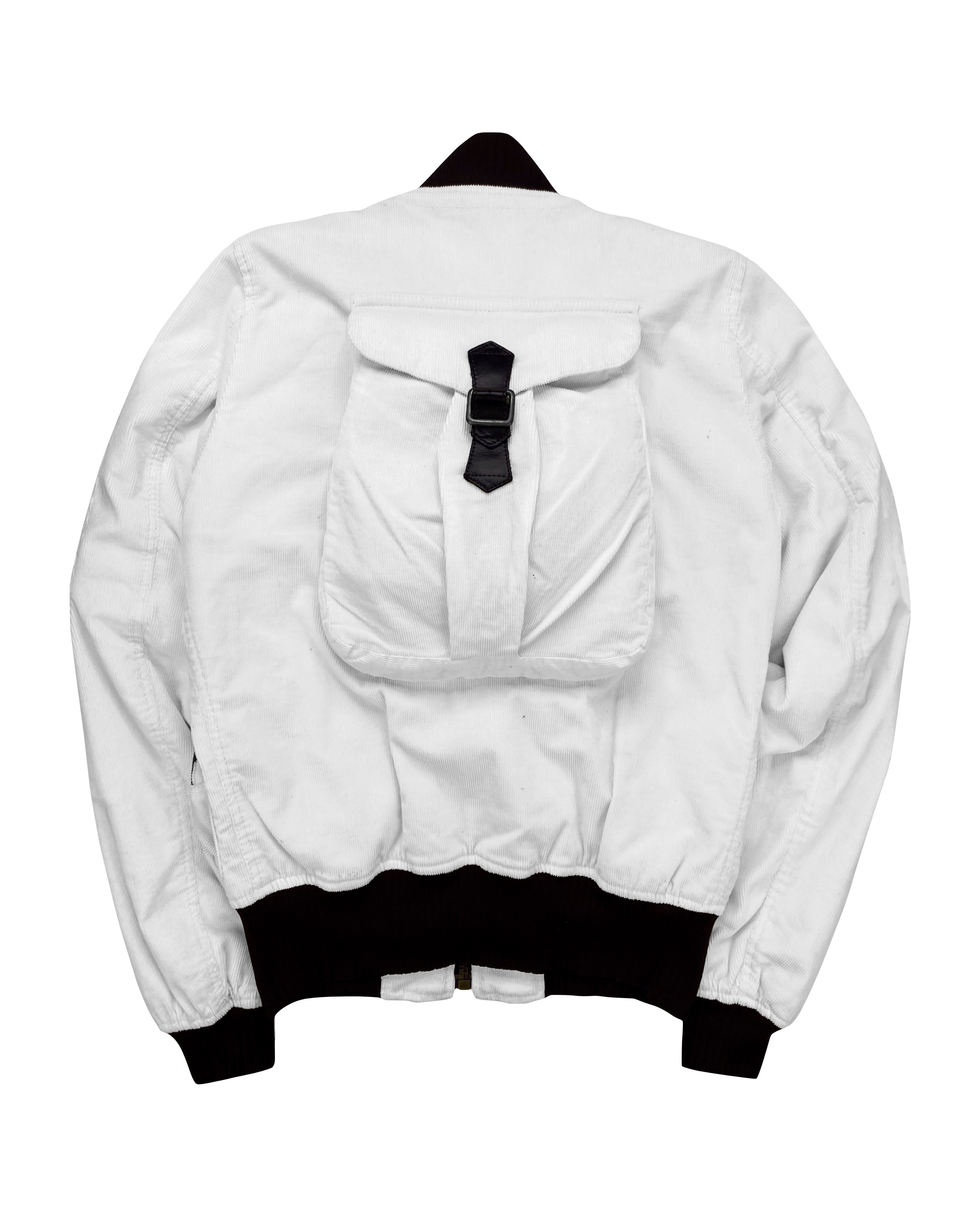 AW03 Dolce & Gabbana Cargo Pocket Rabbit Fur Hunting Jacket