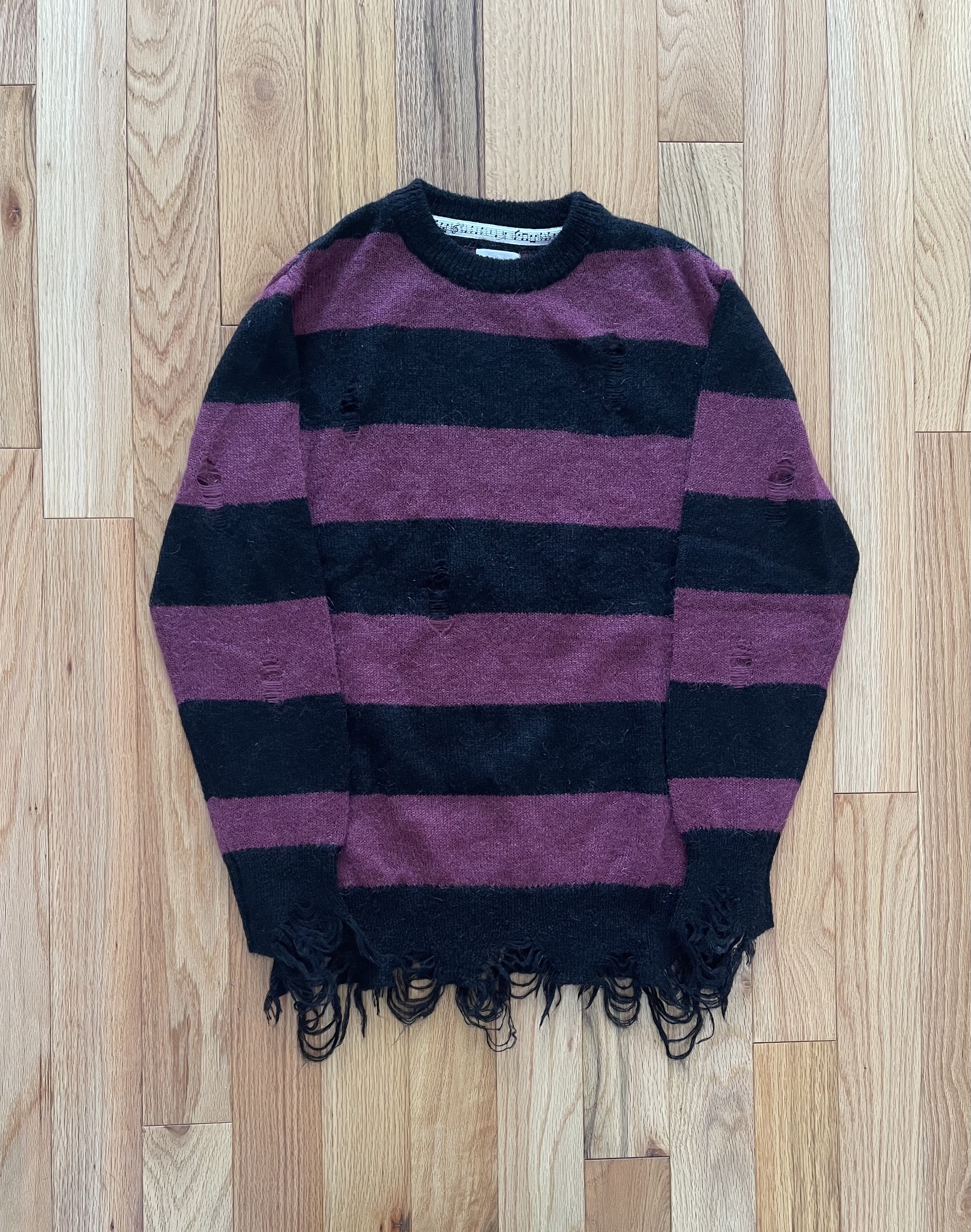 Number Nine distressed mohair sweater   Reissue: Buy & Sell