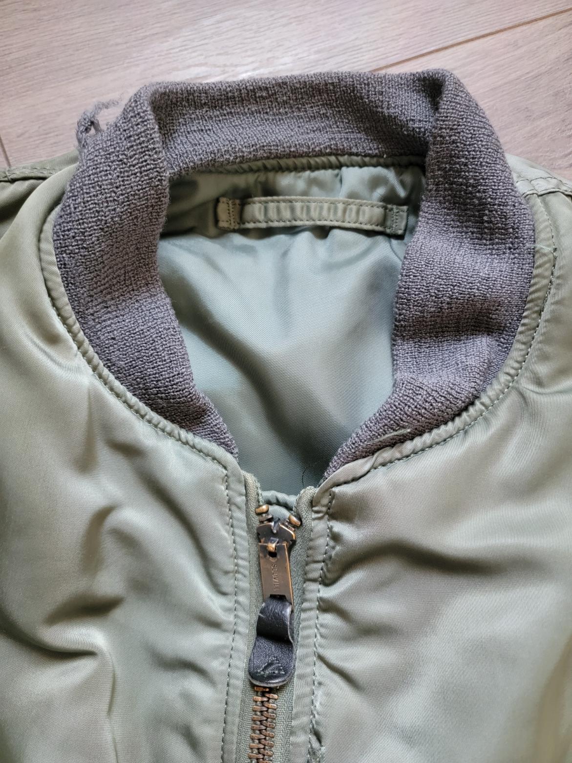 Vintage 1980's Alpha Industries MA-1 flight bomber jacket