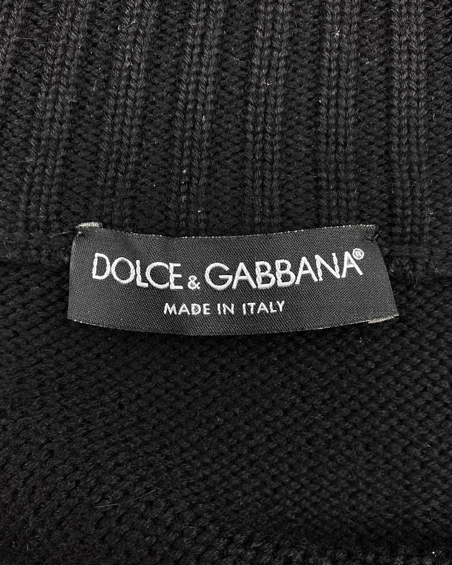 Dolce & Gabbana Spiral Zip Turtleneck | Reissue: Buy & Sell