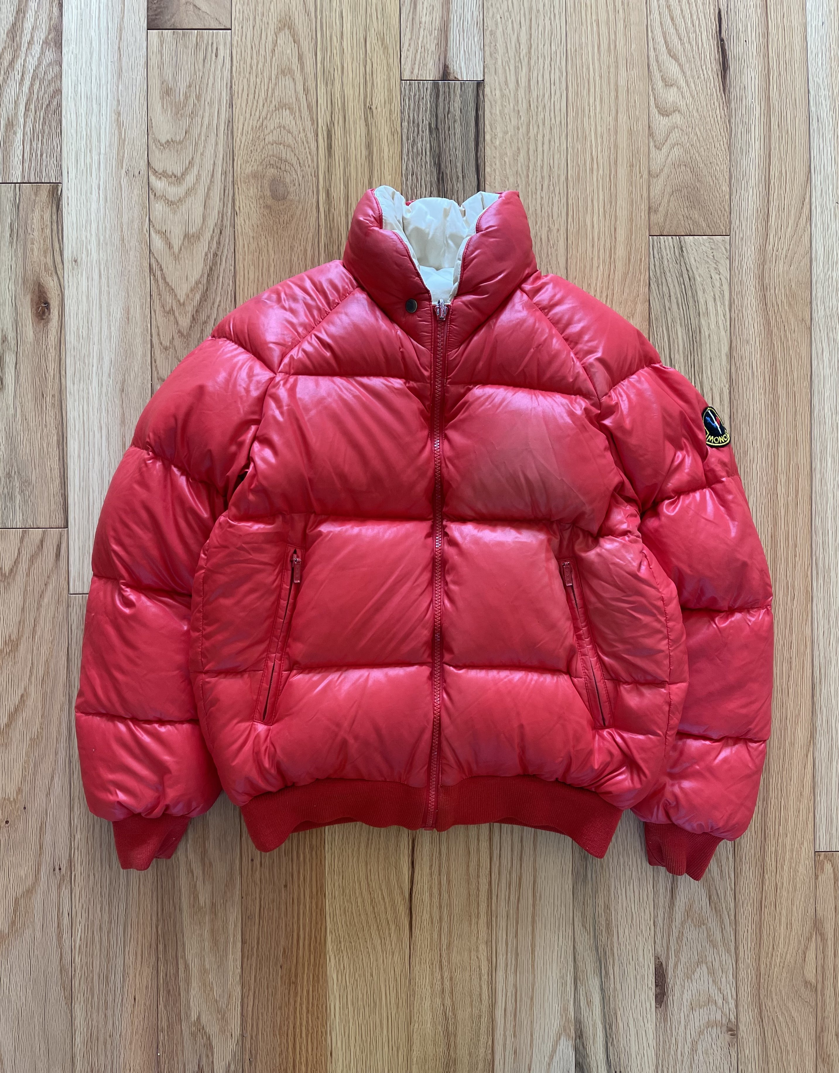 Roller neck down jacket discount maison martin margiela red