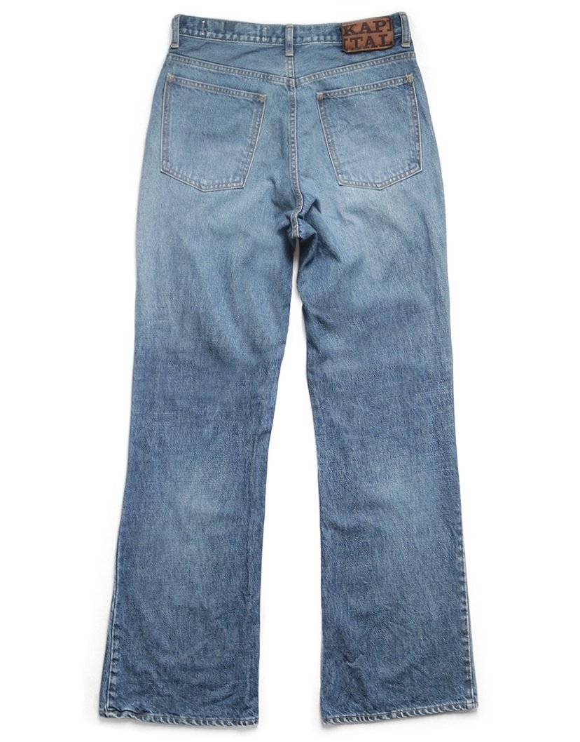 Kapital 14oz rat flare denim jeans | Reissue: Buy & Sell Designer ...