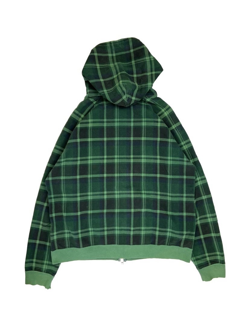 Bape plaid hoodie best sale