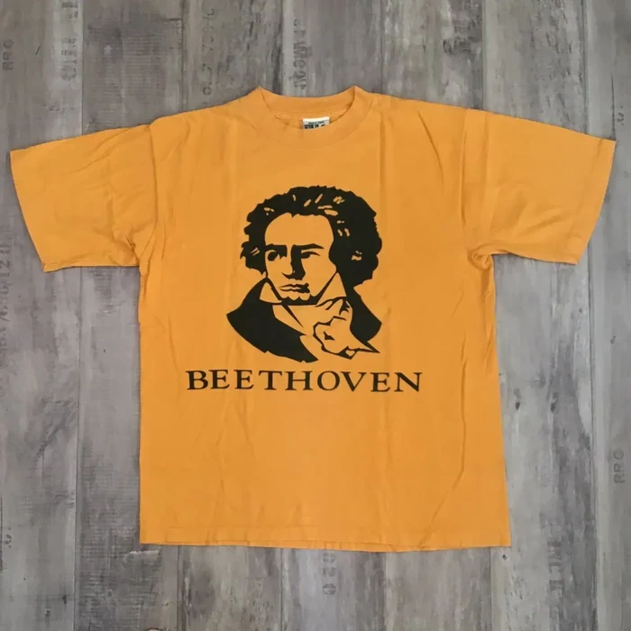 BAPE vintage Beethoven T-shirt Orange | Reissue: Buy & Sell