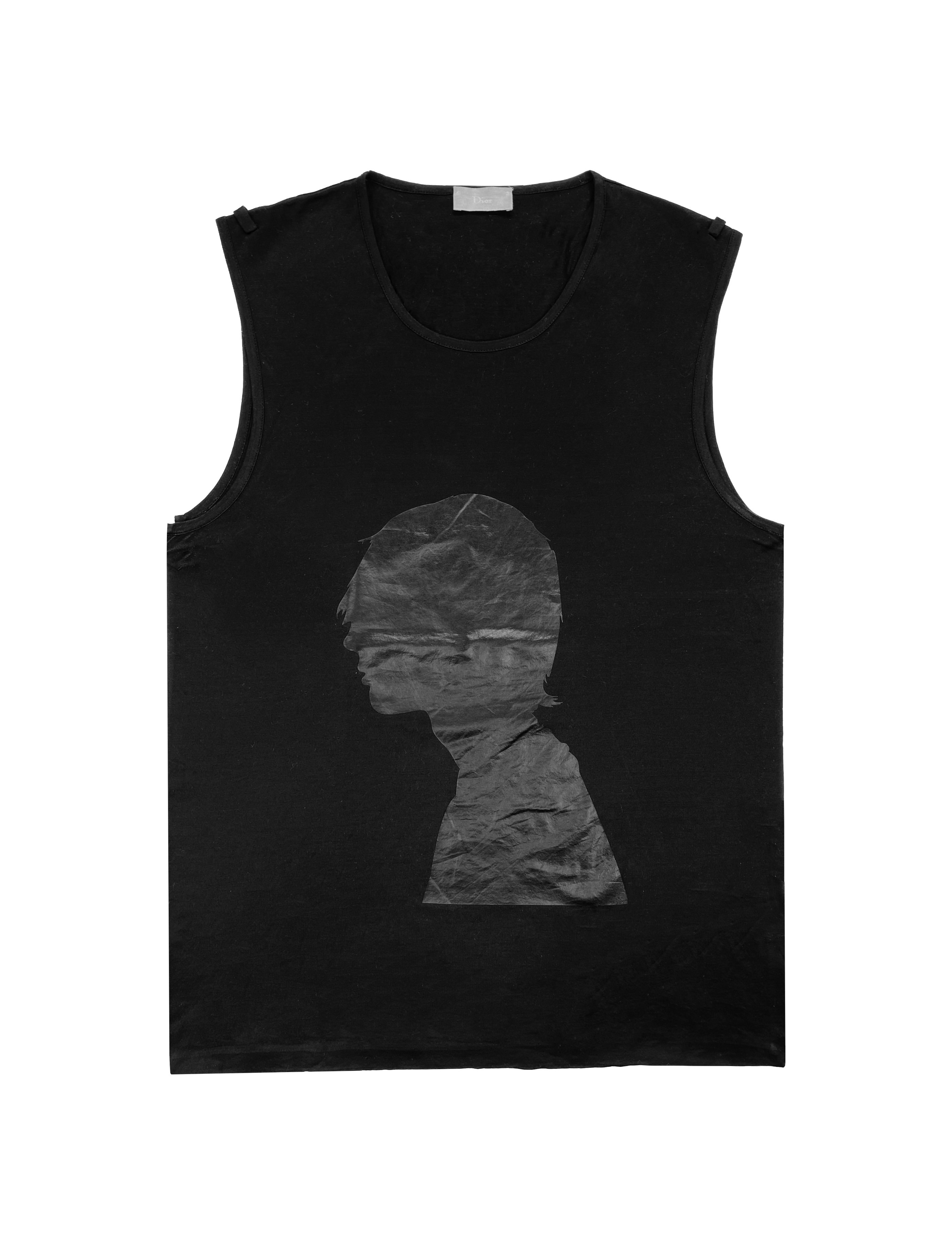 SS03 Dior by Hedi Slimane 'Follow Me' Silhouette Tank-top