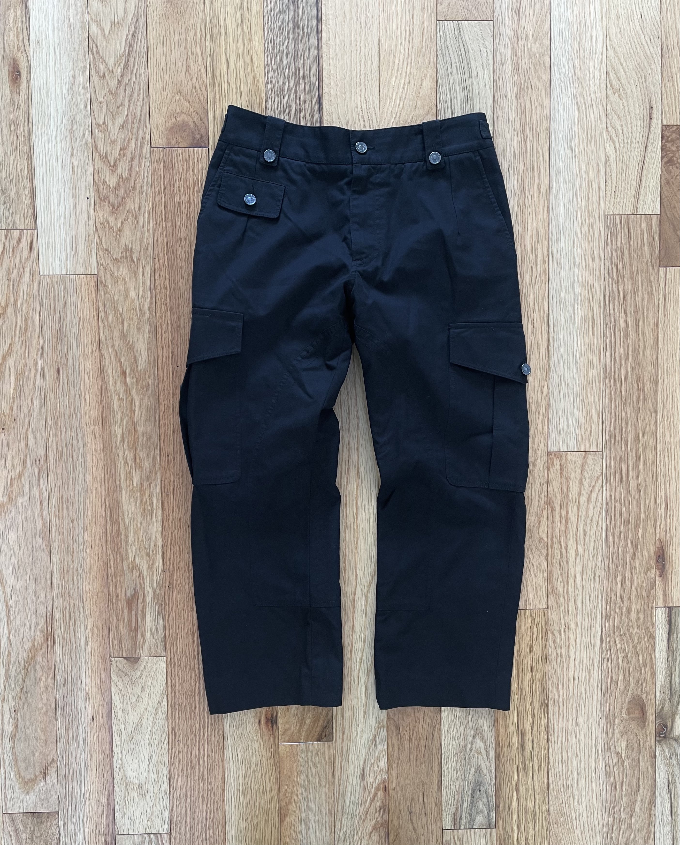 Dolce & Gabbana Black Cropped Cargo Pants | Reissue: Buy & Sell ...