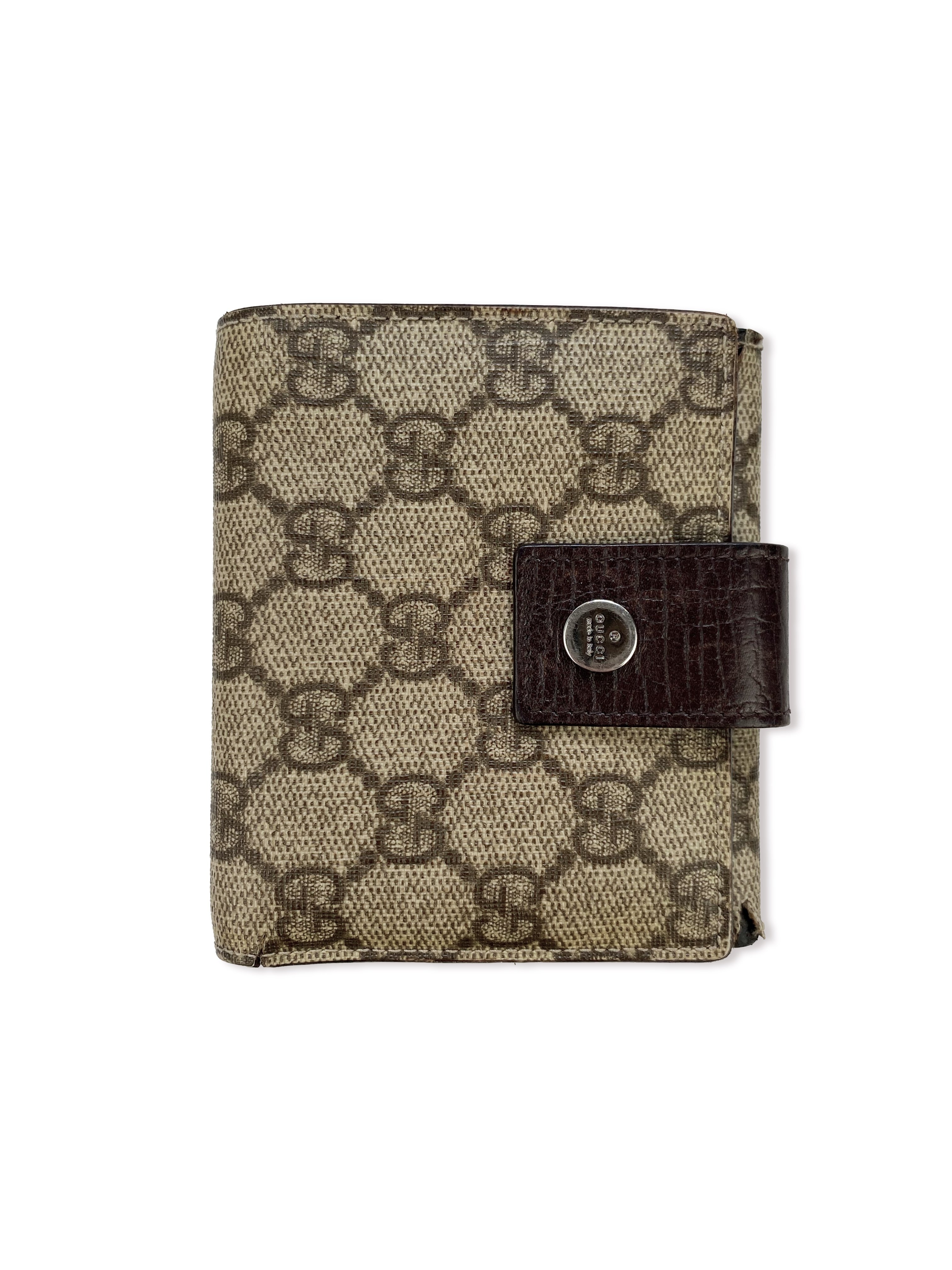 Gucci GG Monogram Bifold Button Clasp Wallet | Reissue: Buy & Sell ...