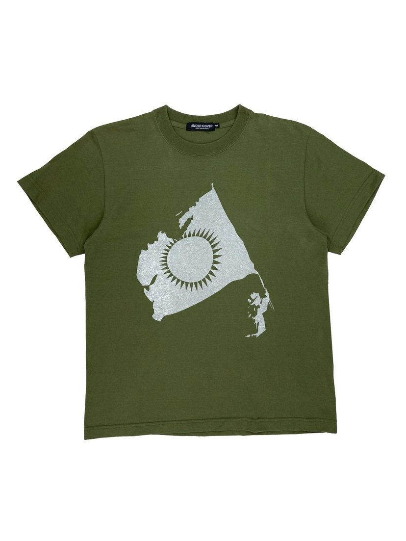 Undercover Giz Flag Olive T-Shirt. | Reissue: Buy & Sell Designer