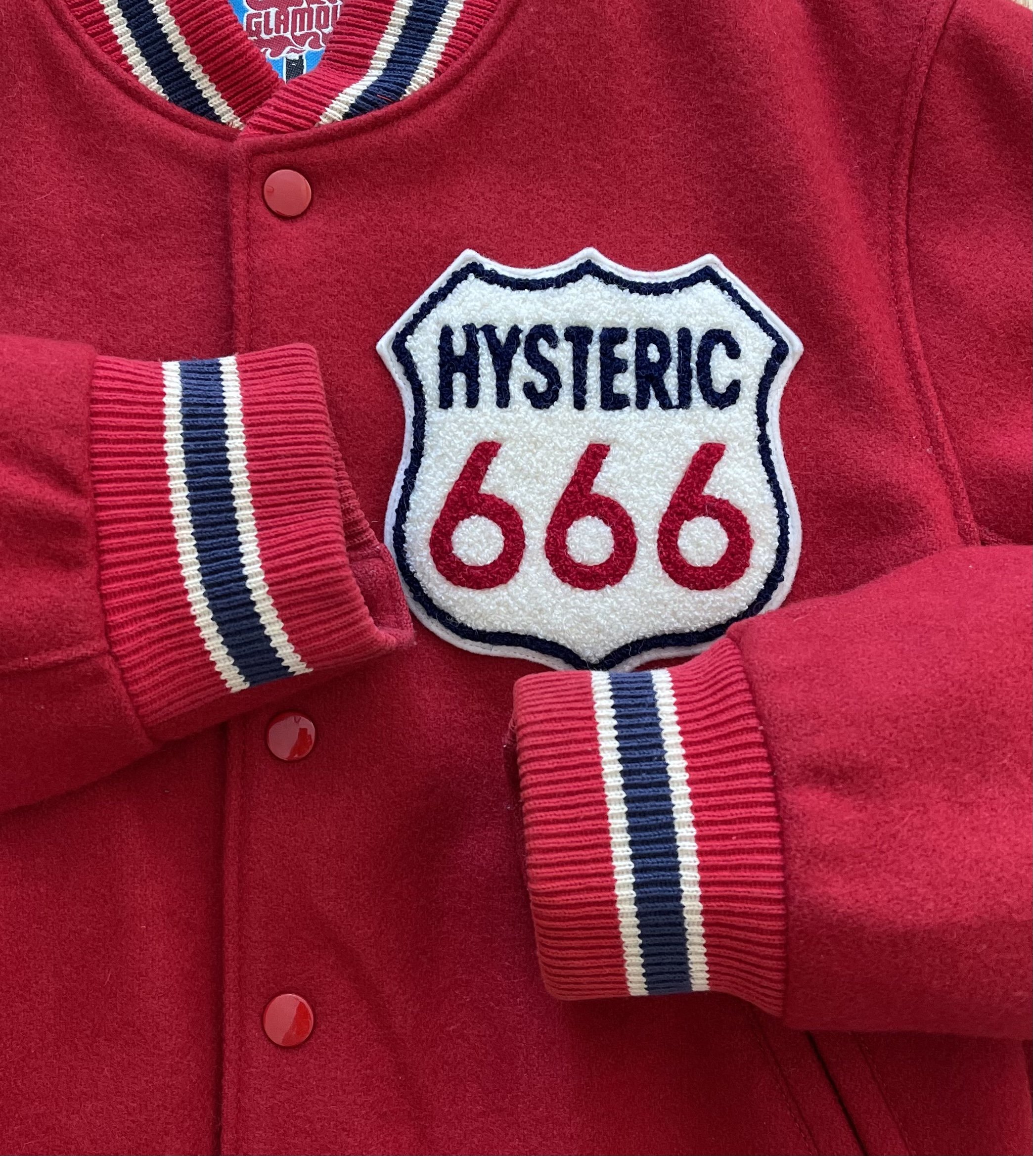 Hysteric Glamour 666 Wool Varsity Jacket | Reissue: Buy & Sell